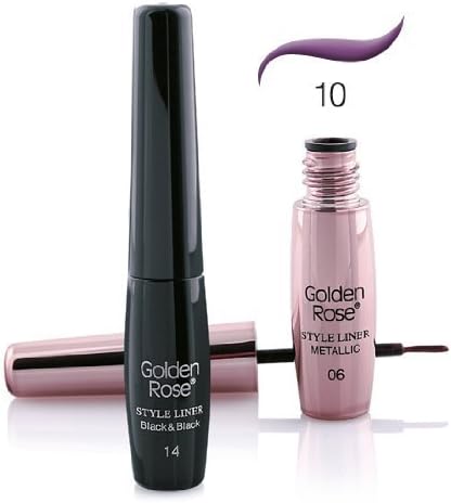Golden Rose Metallic Eyeliner 10 by Erkul Cosmetics