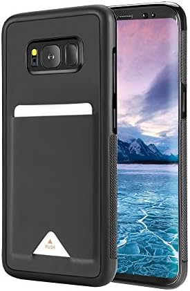 AICHOC Samsung Galaxy S8 Plus Case Wallet Phone Anti-Slip Case with Resilient Shock Absorption for Samsung Galaxy S8 Plus