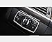 For BMW X5 E70 Stainless Steel Front Head Light Lamp Switch Cover Frame Decoration 2008-2013
