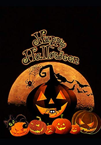 Halloween Notebook: Ruled notebook to fill / 7x 20 inch 120 pages.