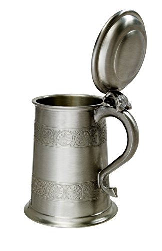 Wentworth Pewter - Medieval Antique Finish Pewter 1 Pint Tankard