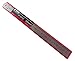 Shinwa 300 mm Rigid (25 mm x 1 mm) Zero Glare Satin Chrome Stainless Steel Machinist Engineer Ruler / Rule with Graduations in mm and .5mm Model 13013