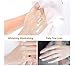 Hand Mask Glove Wokaar Honey & Mik Hand Mask Moisturizing Gloves for Dry Hand Exfoliating Nourishing Soothing Whitening,Peeling Mask 2 Pack (1 Pair/Pack)