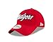 New Era NCAA Wisconsin Badgers Unisex NCAA Core Script 9TWENTY Adjustable Cap, Red, One Size