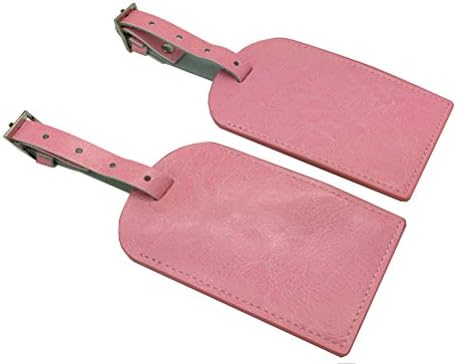 Leather Luggage Tag by AVIMA | Bag Tags Suitcase Tags Identifiers Travel Tags 2pc