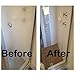 Shower Door Cleaner Removes Soap Scum Mildew and Mold from Glass to Get a Crystal Streakless Shine. 12oz TriNova