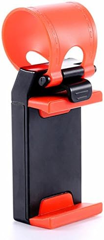 Phone Holder for Car ,iCrews (2-Pack) Cradles &amp; Mounts Hands Free Buckle Clip for GPS for iPhone 7 6, Galaxy Galaxy ,HTC One M8/m7,Smartphone