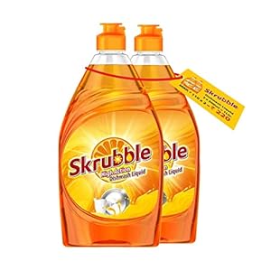 Skrubble High Action Dishwash Liquid – 500 ml (Pack of 2)