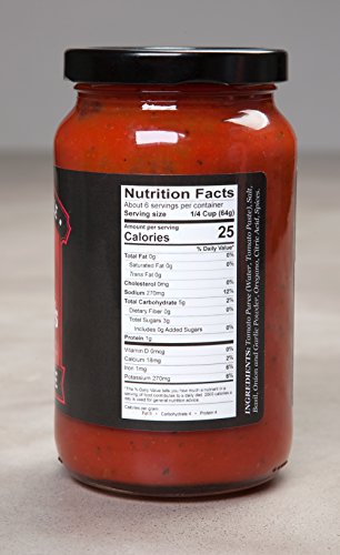 Godfather's Pizza Sauce, 14oz (3-Pack) No Added Sugar, Restaurant Style Italian Pizza Sauce - Thumbnail 7