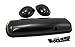VMS RACING CAB ROOF Running Lights Markers 3 Piece Set COVERS with BASE Assembly in SMOKED Lenses CRL 264155BK (with Built-in LED Amber Bulbs) Compatible with CHEVY SILVERADO 1500 2500 3500 2002-2007