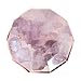 Harlow & Grey Amethyst Large Party Plates Set, 8 Ct Pack, 9.75” Elegant Disposable Paper Dinnerware Supplies for Birthday, Wedding, Shower, Anniversary, Holiday, Purple Watercolor & Rose Gold
