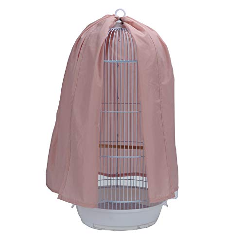 image for QBLEEV Classic Round Dome Top Bird Cage Cover Shield Birdcage Light Co
