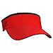 Headsweats Womens Lightweight Performance Running Sun Visor, Red