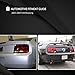 AUTOZENSATION Compatible with 2005-2009 Ford Mustang, Left + Right Pair Assembly, Smoke Lens Tail Lights