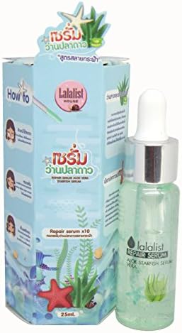 NEW Lalalist Aloe Vera-Starfish Repair Serum , Anti Wrinkle Pore Minimizer Anti Acne Melasma Freckle Dark Spot, Miracle of Collagen From The Deep Sea, 25 ml by Madam A
