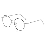 WHHJM Polygon Blue Light Blocking Glasses for Women