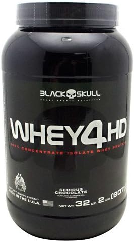 Black Skull Whey4HD Serious Chocolate 35-26 gram scoops