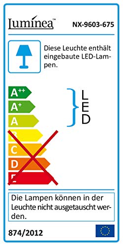 Luminea LED Kellerleuchte: LED-Feuchtraumleuchte, Bewegungssensor, 1.050 lm, 15 W, IP44, IK08 (Kellerleuchte mit… – Bild 6