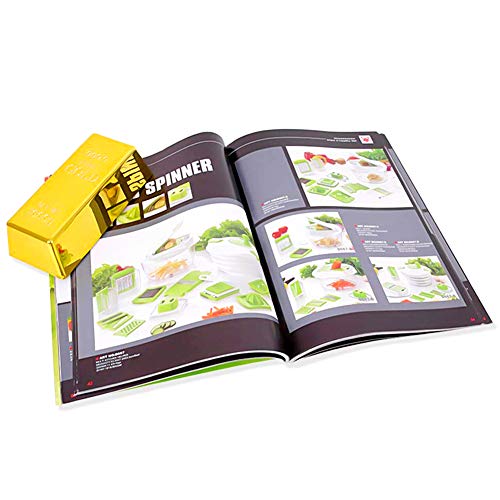 FUTUREPLUSX Gold Bar Door Stop, Fake Gold Bar Paperweight Gold Bullion Door Stopper Glittering Gold Brick Decorations