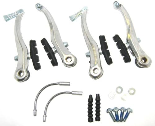 Alloy V Brake Arms Silver Set 4 Threaded