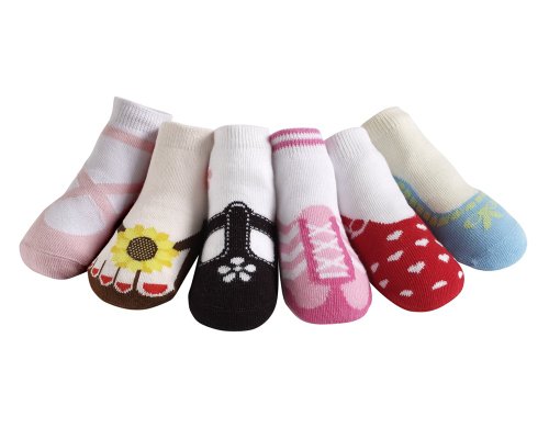 JazzyToes Littl Girls' Socks Hamptons Variety 2-4 Yrs Multi