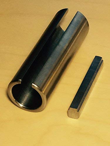 fastoworld 3/4" to 1" Inch w/Step Key Gas Engine Pulley Crank Shaft Sleeve Adapter Predator