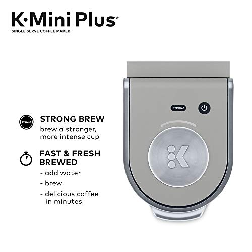 Keurig KMini Plus Coffee Maker, Single Serve KCup Pod Coffee Brewer