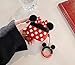 Compatible with Airpods Pro Case,Cute Cartoon Design Soft Silicone Protective Case for Apple Airpods Pro 2019/Airpods Pro 3,Red