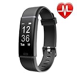 LETSCOM Fitness Tracker, Activity Tracker Heart Rate Monitor, Sleep Monitor, Step Counter, Calorie Counter, Waterproof Pedometer Watch Kids Women Men