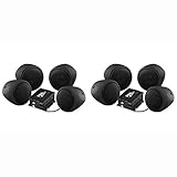 Boss Audio 1000w Bluetooth 4 Speakers & Amp Handlebar System Motorcycle (2 Pack)