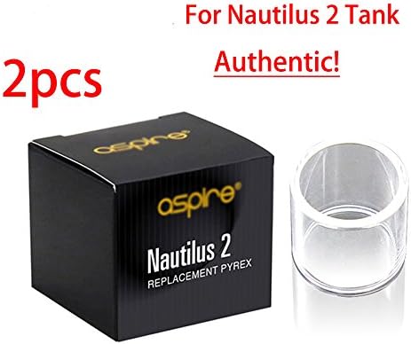 2pcs GLǞSS Tube For Cǒils As-pire 2ml KIND ṄǞutilus 2 TAṄK