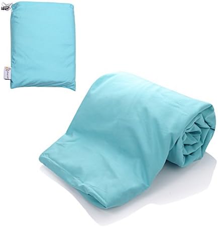 Syncyoo Travel Camping Sheet Sleeping Bag Liner Compact Sleep Bag And Sack.(glacier blue)