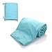 SYNCYOO Travel Camping Sheet Sleeping Bag Liner Compact Sleep Bag And Sack.(glacier blue) …