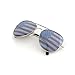 SHADERZ Aviator USA America American Flag Sunglasses - Great Accesory for 4th of July (Silver, Multi)