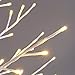 Excelvan 1.2M/4FT 96LEDs Flexible Plane Tree Light Warm White Light White Branches Perfect for Home Festival Party Wedding Bar Indoor Outdoor Decoration