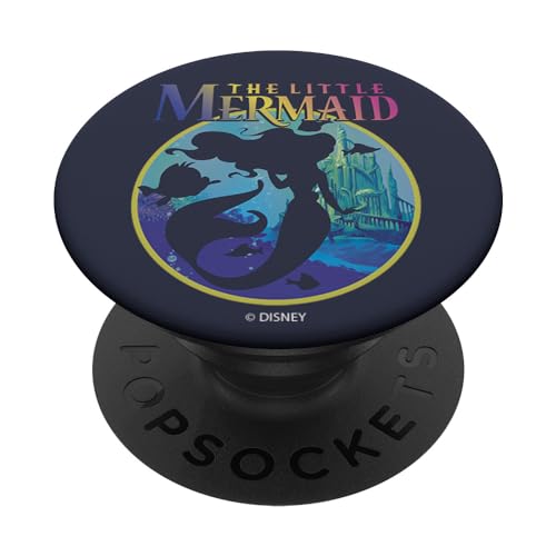 Disney Little Mermaid Ariel Silhouette Rainbow PopSockets Standard PopGrip