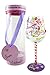 Top Shelf Thank Glass – Unique Wine Lover Gifts-Hand Painted, 1 Count, multi-colored