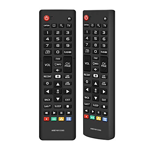 Gvirtue AKB74915305 Remote Control for LG TV 70UH6350 65UH6550 65UH615A 65UH6150 60UH7500 60UH6550 60UH6150 58UH6300 55UH6550 55UH6150 55UH6090 50UH6300 49UH6500 49UH6100 49UH6090 43UH6100