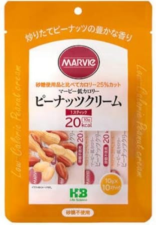 Amazon Co Jp H Bライフサイエンス マービー 低カロリー ピーナッツクリーム スティック 10本入 ドラッグストア Amazon Co Jp H Bライフサイエンス マービー 低カロリー ピーナッツクリーム スティック 10本入 ドラッグストア