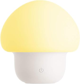 rechargeable mushroom touch table lamp