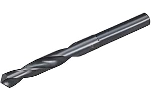NACX 13.5mm Reduced Shank Drill Bit, 1/2” Shank High Speed Steel Twist Drill Bit HSS 9341 for Aluminum Plate Copper Wood Stainless Steel