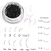 5 Gram Eyelash Extensions Individual Loose Signature Mink Eyelash C Curl Thickness 0.10,0.12,0.15,0.2,0.25mm Length 6mm 8mm 10mm 12mm 14mm Silk Lashes (Length-12mm, Thickness-0.25)