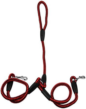 正規品送料無料 丈夫 軽量1匹 お散歩にお出かけ用 L 対応 楽器 音響機器 ペット用引きひも ナイロン製 激安超特価 ホーム キッチン レッド ブラック 新作製品 世界最高品質人気 安全 犬用リード 中型犬 引きリード 小型犬 B074qh63rn 牽引ロープ 100 品質保証 2匹