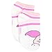Winnie the Pooh Girls Toddler 6 pack Socks (Shoe: 10-4 (Sock: 6-8), Winnie Blue/Grey)