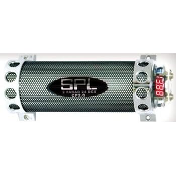 Amazon.com: Power Acoustik SPL CP2.0 2-FARAD Digital Car ... stinger audio capacitor wiring 