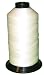 Bonded Nylon Sewing Thread V-69 T70 1500yds for Outdoor, Upholstery (White) primary