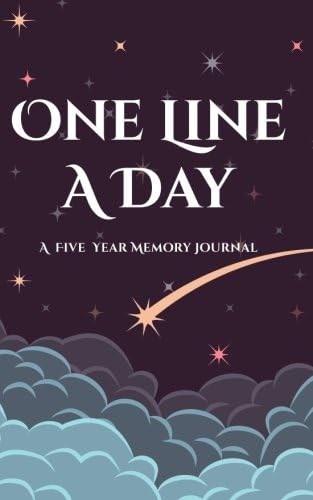 One Line A Day: A Five Year Memory Journal (Five Year Memory Journals) Paperback – December 19, 2017