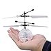 WitMoving RC Flying Ball, RC infrared Induction Helicopter Ball with Shining LED Lights and Remote Control For Kids, Teenagers Colorful Flashing Crystal Ball Toy