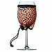 Oenophilia Woozie Neoprene Wine Glass Sleeve - Safari Cheetah