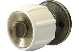 New Enjoy Cover - Door Knob Cover Grips Non Slip Arthritis & Senior Living Aids Grippy Easy Open Decorative. Simple Functional Effective Solution- 4 Pack (White, Brandywine)